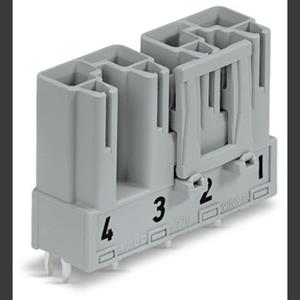 Wago Netz-Steckverbinder WINSTA MIDI Serie (Netzsteckverbinder) WINSTA MIDI Stecker, Einbau horizont
