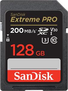 sandisk SDXC Extreme Pro 128GB 170 MB/s U3 V30