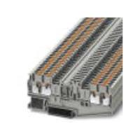 phoenixcontact PT 2,5-QUATTRO-TGB Trennklemme Polzahl: 4 0.14mm² 2.50mm² Grau 50St.