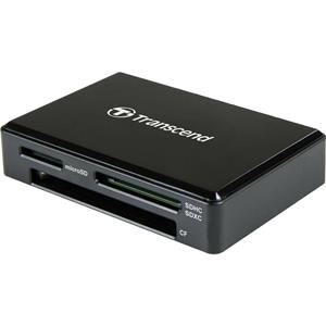 Transcend Externe geheugenkaartlezer USB-C USB 3.1 Zwart