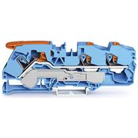 Wago Durchgangsklemme 12mm Blau 20St.