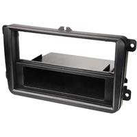 Hama 00045719 Autoradio Einbaublende DoppelDIN Passend für (Auto-Marke): Seat, Volkswagen, Skoda