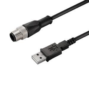 Weidmüller 1268520000 Sensor/actuator aansluitkabel M12 Aantal polen: 4 Stekker, recht 3.00 m 1 stuk(s)
