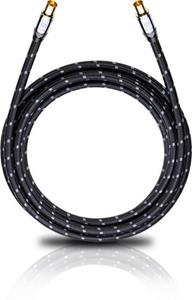 oehlbach Transmission Ultra Antenne Coax kabel - 1,2 meter - Zwart