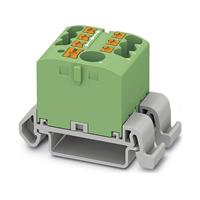 phoenixcontact PTFIX 6/6X2,5-NS35A GN Verteilerblock 0.14mm² 2.50mm² Grün 10St.