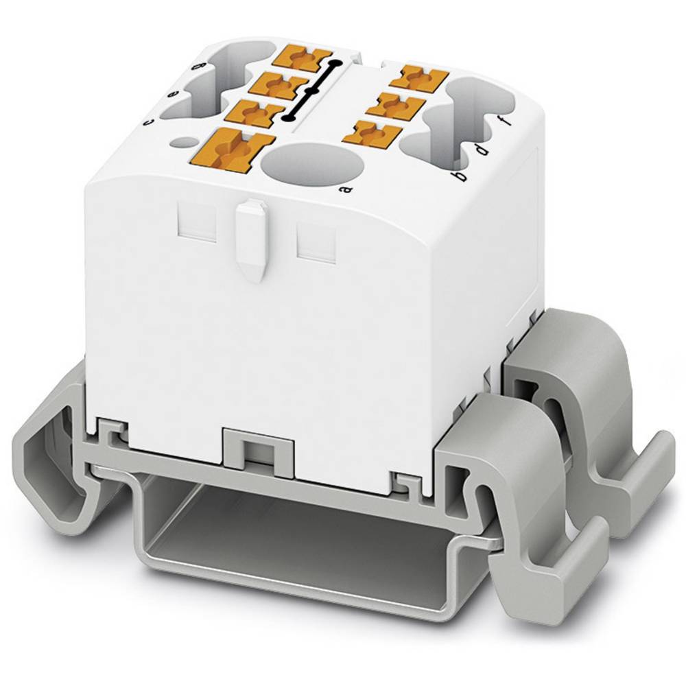 phoenixcontact PTFIX 6/6X2,5-NS35A WH Verteilerblock 0.14mm² 2.50mm² Weiß 10St.