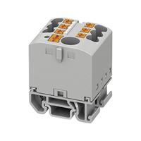 phoenixcontact PTFIX 6/6X2,5-NS15A GY Verteilerblock 0.14mm² 2.50mm² Grau 10St.