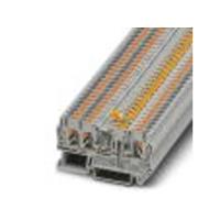 phoenixcontact PTC 2,5-TWIN-MT Messertrennklemme Polzahl: 3 0.14mm² 2.50mm² Grau 50St.