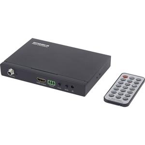 speakaprofessional SP-HDS-QMV100 4 Port HDMI Quad Multi-Viewer mit Fernbedienung 1080 x 720 Pixel