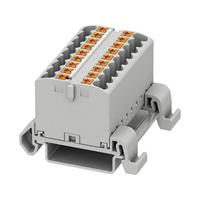phoenixcontact PTFIX 18X2,5-NS35A GY Verteilerblock 0.14mm² 2.50mm² Grau 8St.