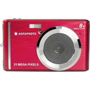 AgfaPhoto DC5200 Digitalkamera 21 Mio. Pixel Rot, Silber