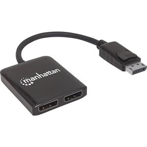 2 Port DisplayPort-Splitter 3810 x 2160 Pixel