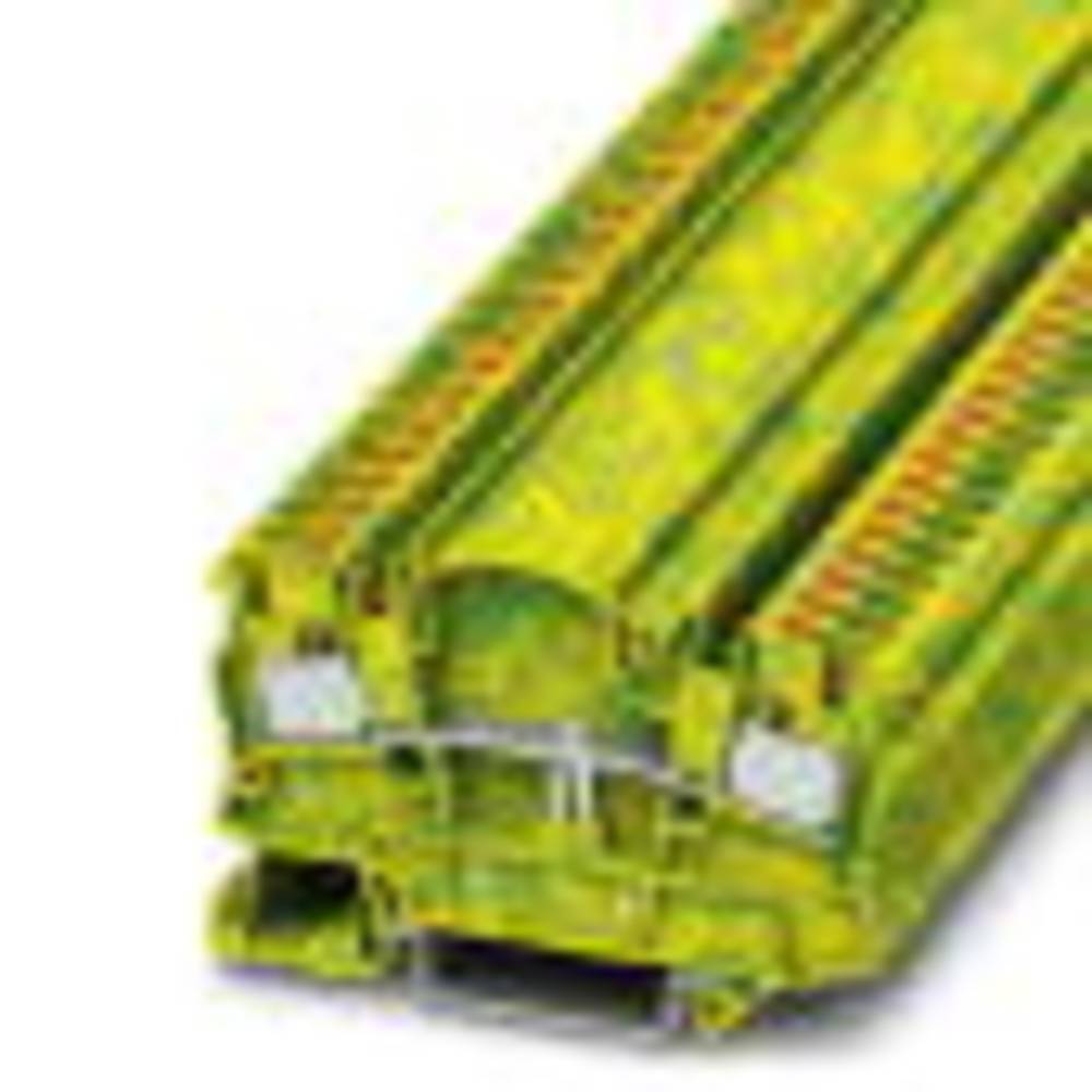 phoenixcontact Phoenix Contact PTMED 4-PE 3212154 Aardingsklem Aantal polen: 2 0.20 mm² 4 mm² Groen, Geel 50 stuk(s)
