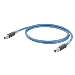 Weidmüllerlerlerlerlerlerler 2464200060 Sensor/actuator dataconnector M12 Aantal polen: 8 Stekker, recht 6.00 m 1 stuk(s)