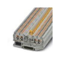 phoenixcontact PTC 2,5-QUATTRO-MT Messertrennklemme Polzahl: 4 0.14mm² 2.50mm² Grau 50St.