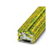 phoenixcontact PTS 1,5/S-TWIN-PE Durchgangsklemme 0.14mm² 1.50mm² Grün, Gelb 50St.