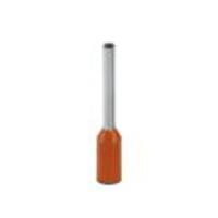 phoenixcontact Aderendhülse 1 x 0.50mm² x 10mm Teilisoliert Orange 500St.