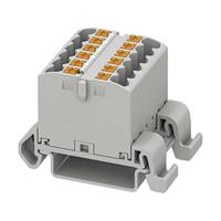 phoenixcontact PTFIX 12X2,5-NS35A GY Verteilerblock 0.14mm² 2.50mm² Grau 8St.