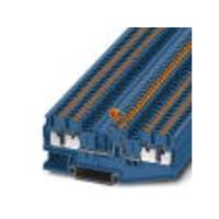 phoenixcontact PT 2,5-QUATTRO-MTB BU Messertrennklemme Polzahl: 4 0.14mm² 2.50mm² Blau 50