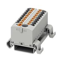 phoenixcontact PTFIX 6/18X2,5-NS35A GY Verteilerblock 0.14mm² 2.50mm² Grau 8St.