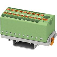 phoenixcontact PTFIX 6/18X2,5-NS35 GN Verteilerblock 0.14mm² 2.50mm² Grün 8St.