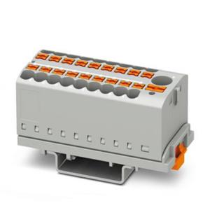 Phoenix Contact PTFIX6/18X2,5-NS35GY - Feed-through terminal block 28,6mm 24A PTFIX6/18X2,5-NS35GY