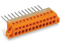 WAGO 731-162 Federkraftklemmblock 2.50mm² Polzahl (num) 2 Orange 50St.