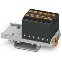 phoenixcontact PTFIX 12X2,5-NS35 BK Verteilerblock 0.14mm² 2.50mm² Schwarz 8St.
