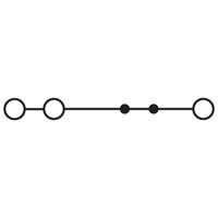 Phoenix Contact PTS 1,5/S-TWIN (50 Stück) - Feed-through terminal block 3,5mm 17,5A PTS 1,5/S-TWIN