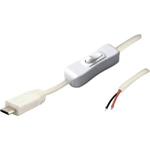 trucomponents TRU COMPONENTS USB Anschlussleitung mit Schalter Stecker, gerade 2 polig belegt Inhalt: 1St. D935261