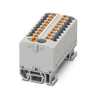 phoenixcontact PTFIX 6/18X2,5-NS15A GY Verteilerblock 0.14mm² 2.50mm² Grau 8St.