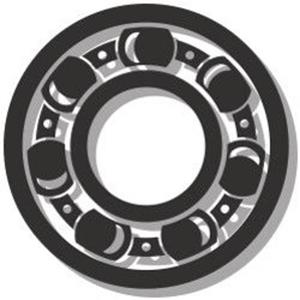 INA GAR8-UK Scharnierkop Boordiameter 8 mm
