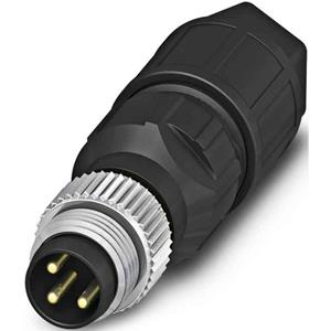 phoenixcontact Sensor-/Aktor-Steckverbinder, unkonfektioniert M8 Stecker, gerade Polzahl: 3