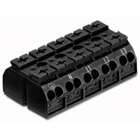 wago VERB.KL.5-P. RF P.2+4 PE SCHWARZ 200ST