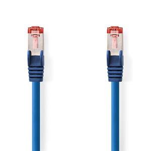 CAT6 S/FTP-Netwerkkabel RJ45 Male - RJ45 Male 0,15 m Blauw