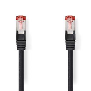 Cat6 S/FTP netwerkkabel RJ45 male - RJ45 male 0,5m zwart