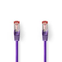 Nedis S/FTP CAT6 Gigabit netwerkkabel / paars - LSZH - 1,5 meter