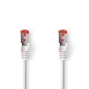 Nedis S/FTP CAT6 Gigabit netwerkkabel / wit - LSZH - 7,5 meter