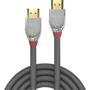 LINDY HDMI Anschlusskabel [1x HDMI-Stecker - 1x HDMI-Stecker] 3.00m Grau