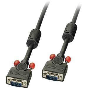 LINDY VGA Anschlusskabel [1x VGA-Stecker - 1x VGA-Stecker] 3.00m Schwarz