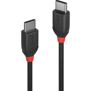 LINDY USB 3.1 (gen. 2) Aansluitkabel [1x USB-C stekker - 1x USB-C stekker] 1.5 m Zwart