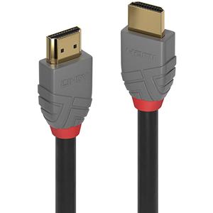 LINDY HDMI Aansluitkabel [1x HDMI-stekker - 1x HDMI-stekker] 5 m Zwart