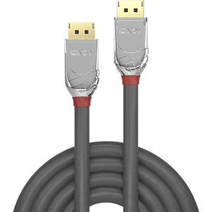 LINDY DisplayPort Anschlusskabel [1x DisplayPort Stecker - 1x DisplayPort Stecker] 3.00m Grau