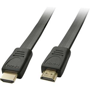 LINDY HDMI Anschlusskabel [1x HDMI-Stecker - 1x HDMI-Stecker] 2.00m Schwarz