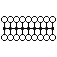 phoenixcontact PTFIX 18X1,5-NS15A BN Verteilerblock 0.14mm² 1.50mm² Braun 20St.