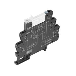 Weidmüller TRS 24VUC 1CO AGSNO Koppelrelais 24V DC/AC 6A 1 Wechsler 10St.