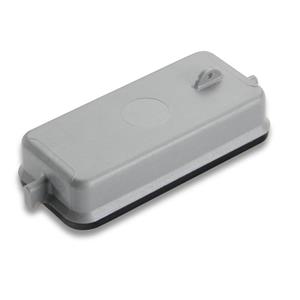 Deksel met 2 bouten voor de aanbouw-, sokkel-, koppelingsbehuizing, veiligheidskoordje met kabelschoen serie H-A 10 H-A 10 10457700 LAPP 5 stuk(s)