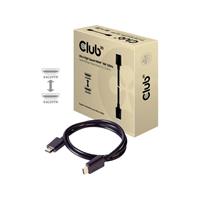 Club3D HDMI Anschlusskabel [1x HDMI-Stecker - 1x HDMI-Stecker] 1.00m Schwarz