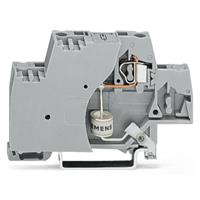 Wago Einzelklemme 10mm Zugfeder Belegung: L Grau 50St.