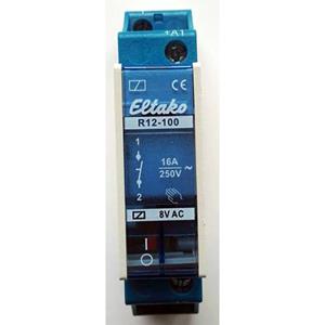 R12-100-8V - Installation relay 8VAC R12-100-8V